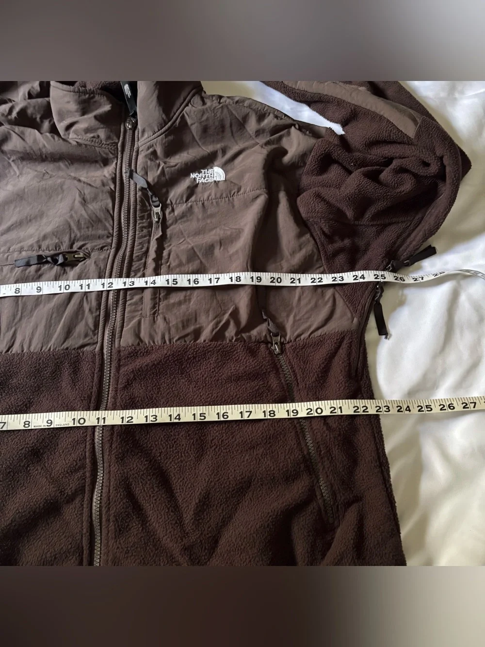 The NORTH FACE Men’s XL Denali Polartec Fleece Vented Brown Sweater Jacket